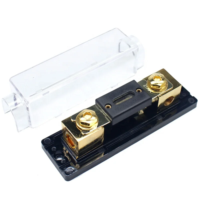 anl fuse holder blade pcb automotive panel mount gold plated agu auto car audio 200AMP
anl fuse holder blade pcb automotive panel mount gold plated agu auto car audio 200AMP