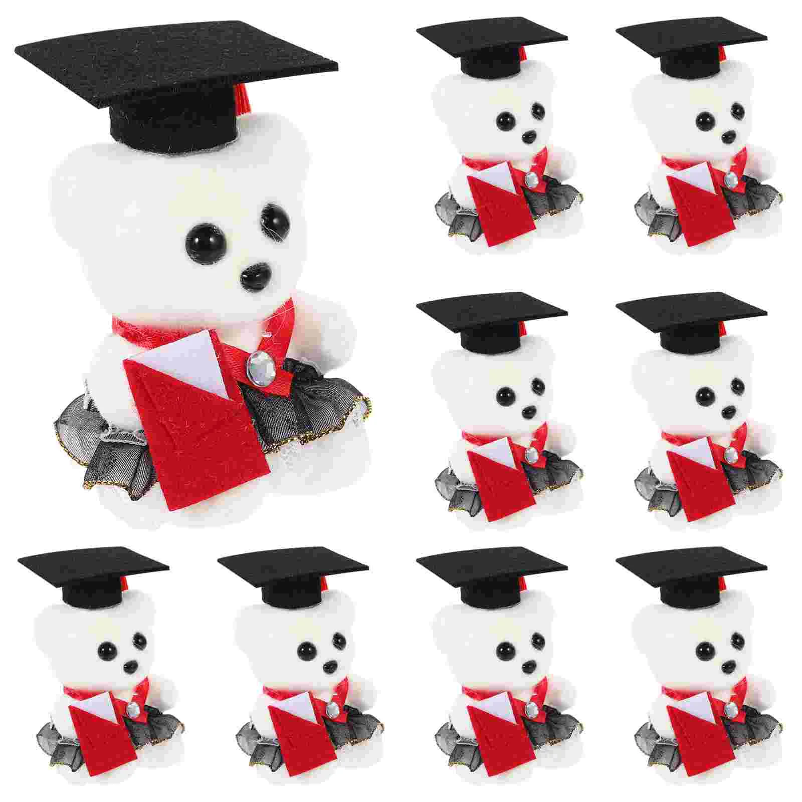 Graduation Bear Decor Stuffed Plush Doll Table Ornament Doctor Bear Doll Cartoon Flower Bundle Packaging Materials Gift
Graduation Bear Decor Stuffed Plush Doll Table Ornament Doctor Bear Doll Cartoon Flower Bundle Packaging Materials Gift