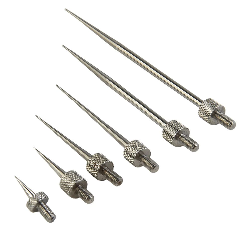 

6pcs Indicator Tirmtables Equipment Extension Kit Test Thread Tool Depth Gauge High Speed Steel Rod Accessories