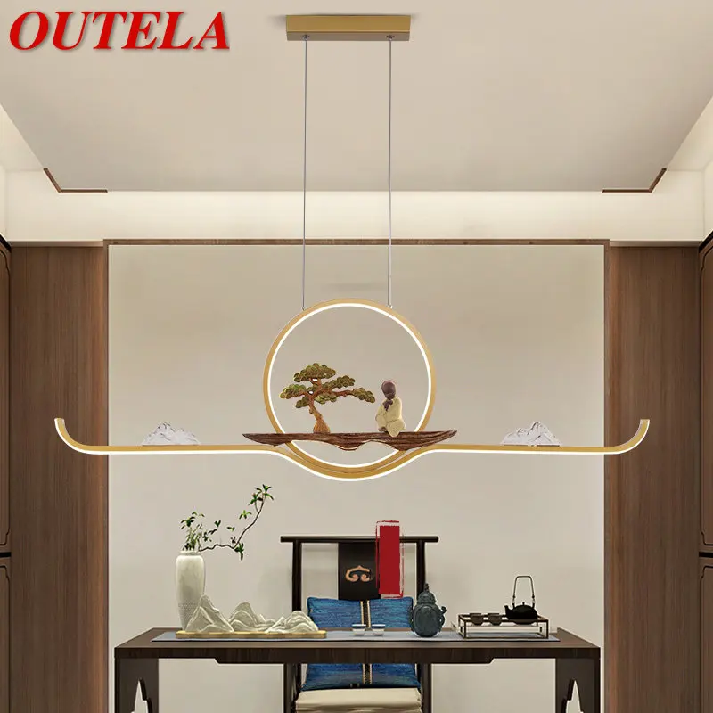 OUTELA Modern LED 3 Colors Chandelier Ceiling Lamp Chinese Creative Zen Tea-house Hanging Light Fixture For Study Dining Room
OUTELA Modern LED 3 Colors Chandelier Ceiling Lamp Chinese Creative Zen Tea-house Hanging Light Fixture For Study Dining Room