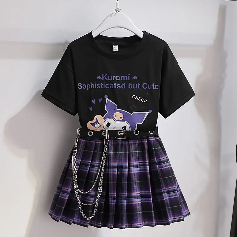 Sanrio Kuromi Jk Униформа кавайная школьная униформа для девочек плиссированная юбка униформа с высокой талией трапециевидная клетчатая юбка Сексуальная Униформа полный комплект
Sanrio Kuromi Jk Униформа кавайная школьная униформа для девочек плиссированная юбка униформа с высокой талией трапециевидная клетчатая юбка Сексуальная Униформа полный комплект