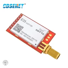 SX1212 433MHz Data Transmission CDSENET E33-433T13D SMA Connector UART Wireless Transmitter and Receiver 433 MHz rf Transceiver
SX1212 433MHz Data Transmission CDSENET E33-433T13D SMA Connector UART Wireless Transmitter and Receiver 433 MHz rf Transceiver