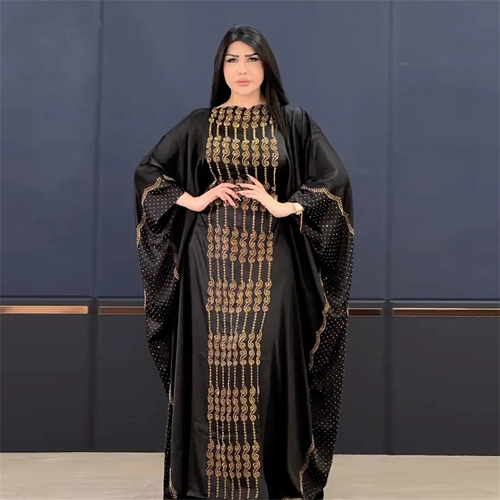 Abayas For Women Dubai Luxury Diamonds 2023 New Oversized Muslim Fashion Dress Caftan Marocain Wedding Party Dresses Robe Femme
Abayas For Women Dubai Luxury Diamonds 2023 New Oversized Muslim Fashion Dress Caftan Marocain Wedding Party Dresses Robe Femme
