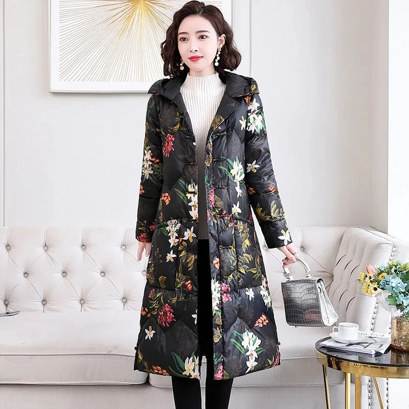 Down Jacket 6XL Women 2022 Winter Middle-aged Mothers Wear White Duck Down Coat Female Large Size Long Over Knee Thick Parkas
Down Jacket 6XL Women 2022 Winter Middle-aged Mothers Wear White Duck Down Coat Female Large Size Long Over Knee Thick Parkas