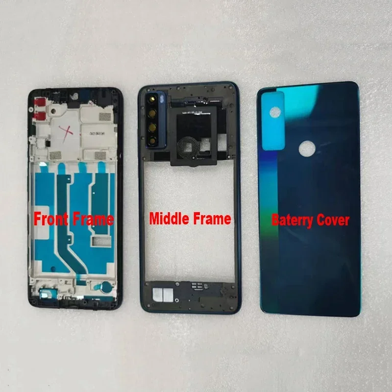 For TCL 20 SE 20SE T671 T671H Battery Back Cover Front Middle Frame Plate Housing Case Middle Frame Front Bezel Frame
For TCL 20 SE 20SE T671 T671H Battery Back Cover Front Middle Frame Plate Housing Case Middle Frame Front Bezel Frame