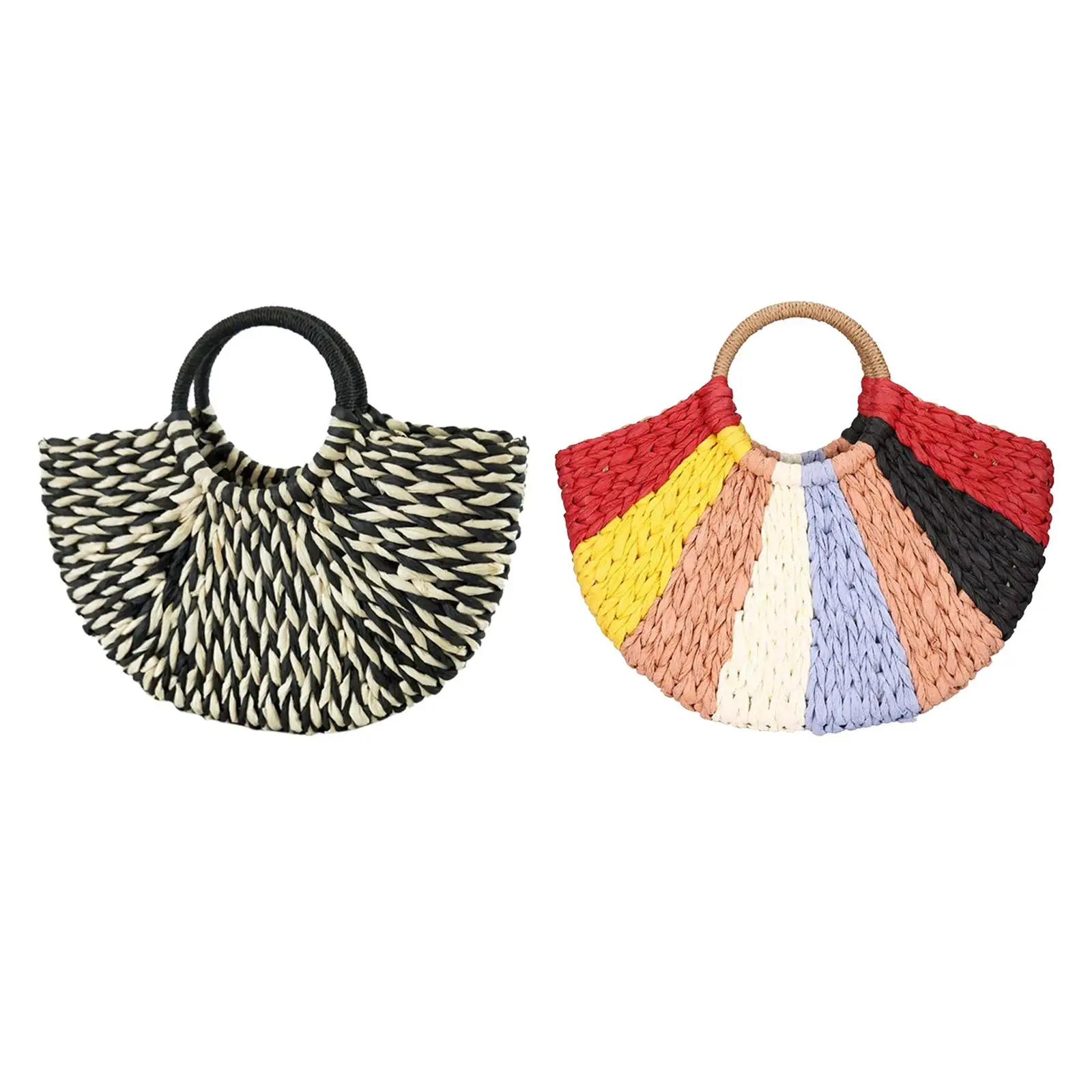 Богемные соломенные сумки, клатч с верхней ручкой, кошелек, Женская плетеная Сумка-тоут для отдыха и путешествий
Богемные соломенные сумки, клатч с верхней ручкой, кошелек, Женская плетеная Сумка-тоут для отдыха и путешествий