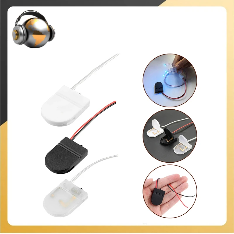 Single Slot CR2032 Button Coin Cell Battery Holder Case Cover With ON-OFF Switch Leads Wire 3V Storage Battery Box For LIR2032
Single Slot CR2032 Button Coin Cell Battery Holder Case Cover With ON-OFF Switch Leads Wire 3V Storage Battery Box For LIR2032