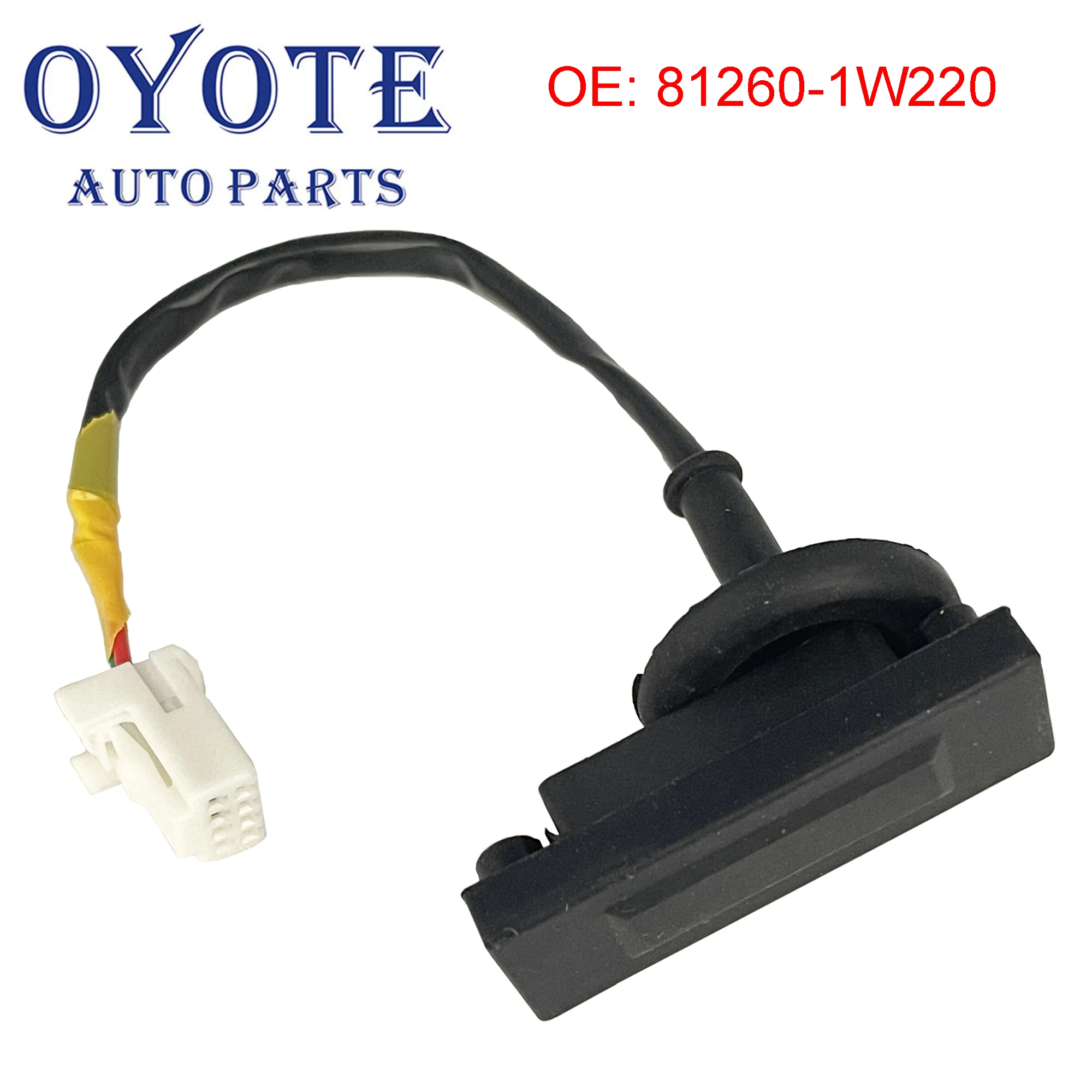OYOTE 81260-1W220 замок для крышки багажника автомобиля, выключатель багажника, Кнопка открытия задней двери для Kia Picanto Hyundai I30
OYOTE 81260-1W220 замок для крышки багажника автомобиля, выключатель багажника, Кнопка открытия задней двери для Kia Picanto Hyundai I30