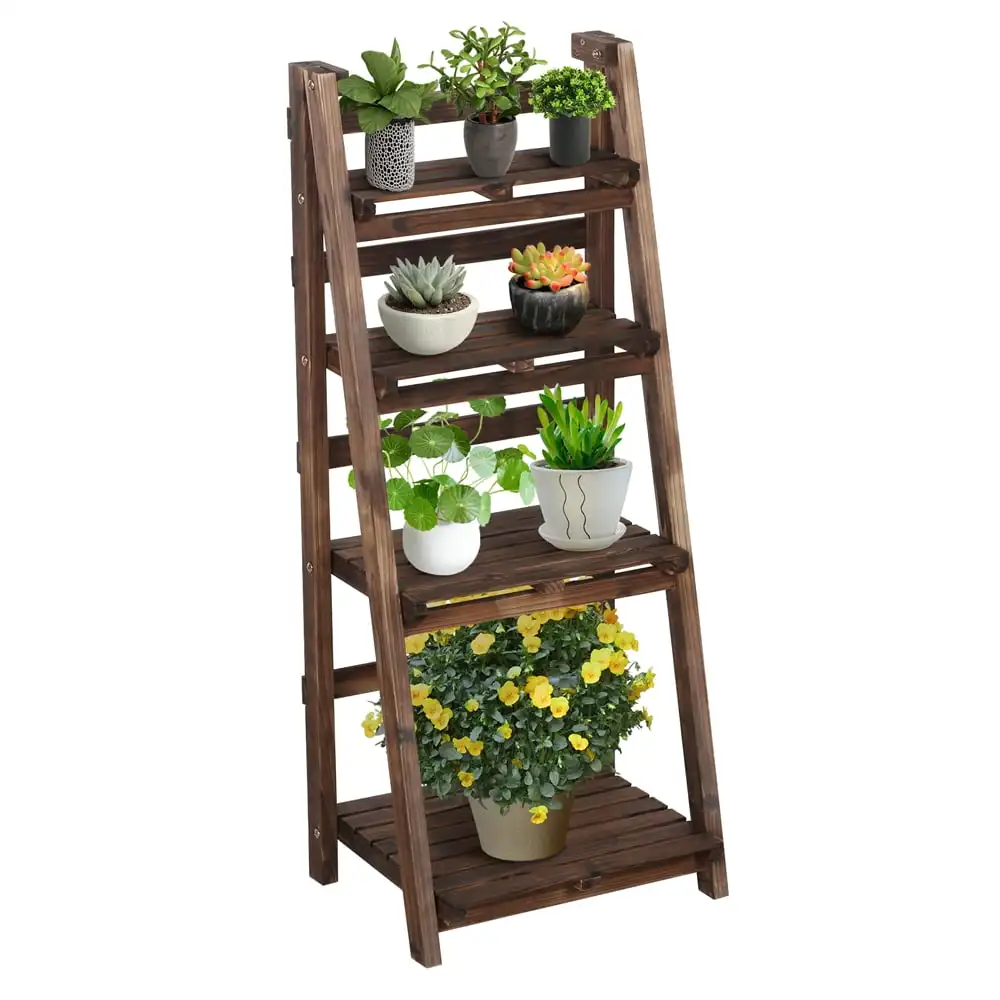 4-уровневая коричневая металлическая подставка для растений Renwick 18x14x42,5 дюймов
4-уровневая коричневая металлическая подставка для растений Renwick 18x14x42,5 дюймов