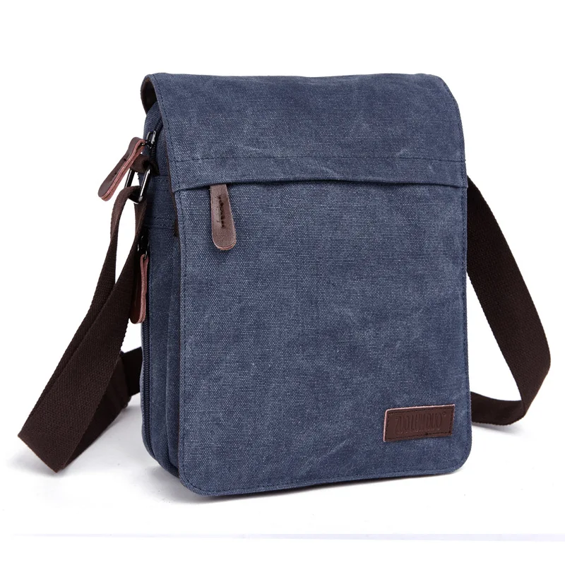 Men Crossbody Bag Canvas Korean Style Trendy Fashion Simple Casual Small Backpack Shoulder Bags Men Crossbody Bag Canvas Korean Style Trendy Fashion Simple Casual Small Backpack Shoulder Bags