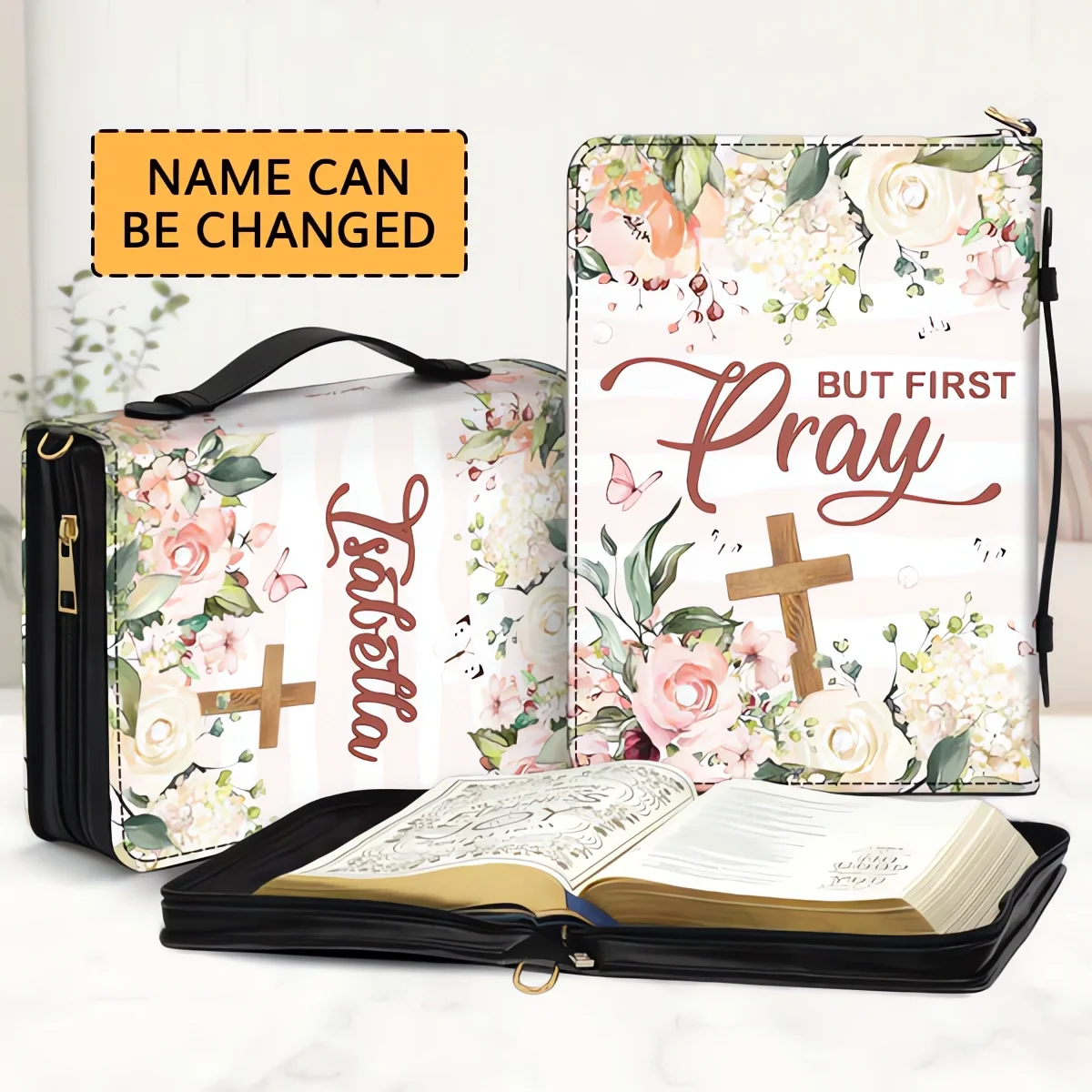 Bible Covers For Men Woman Waterproof Book Carrying Case Travel Bible Case Organizer With Handle For Easy Carrying To Hold Pens
Bible Covers For Men Woman Waterproof Book Carrying Case Travel Bible Case Organizer With Handle For Easy Carrying To Hold Pens