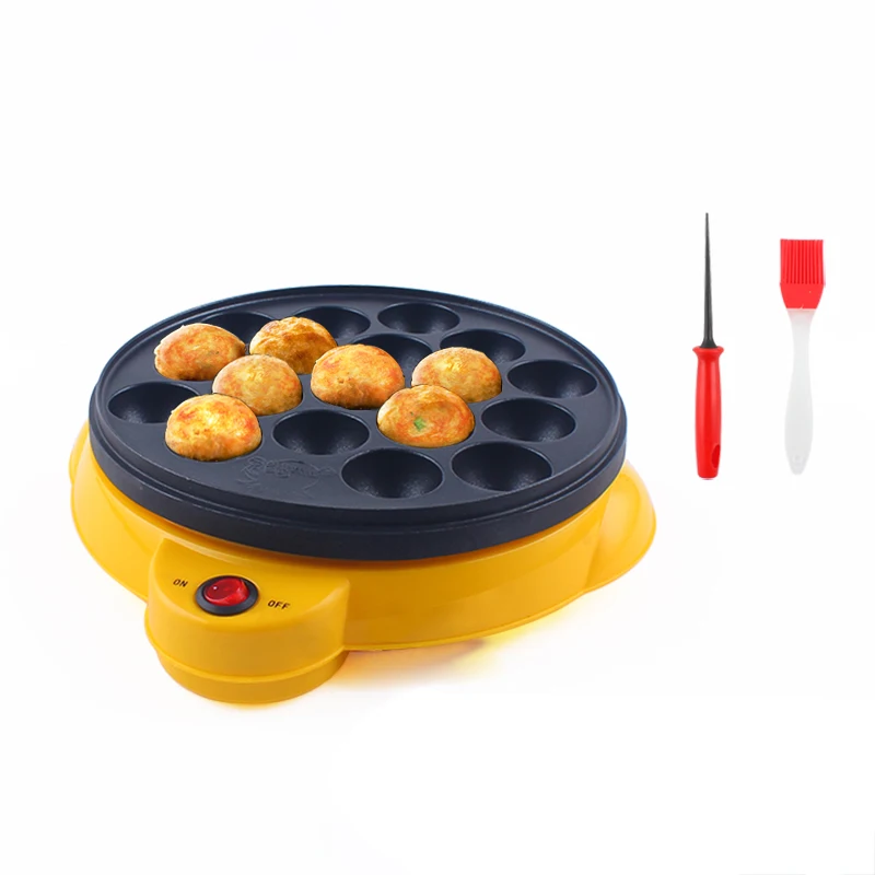 220V Chibi Maruko Baking Machine Household Electric Takoyaki Maker Octopus Balls Grill Pan Professional Cooking Tools
220V Chibi Maruko Baking Machine Household Electric Takoyaki Maker Octopus Balls Grill Pan Professional Cooking Tools