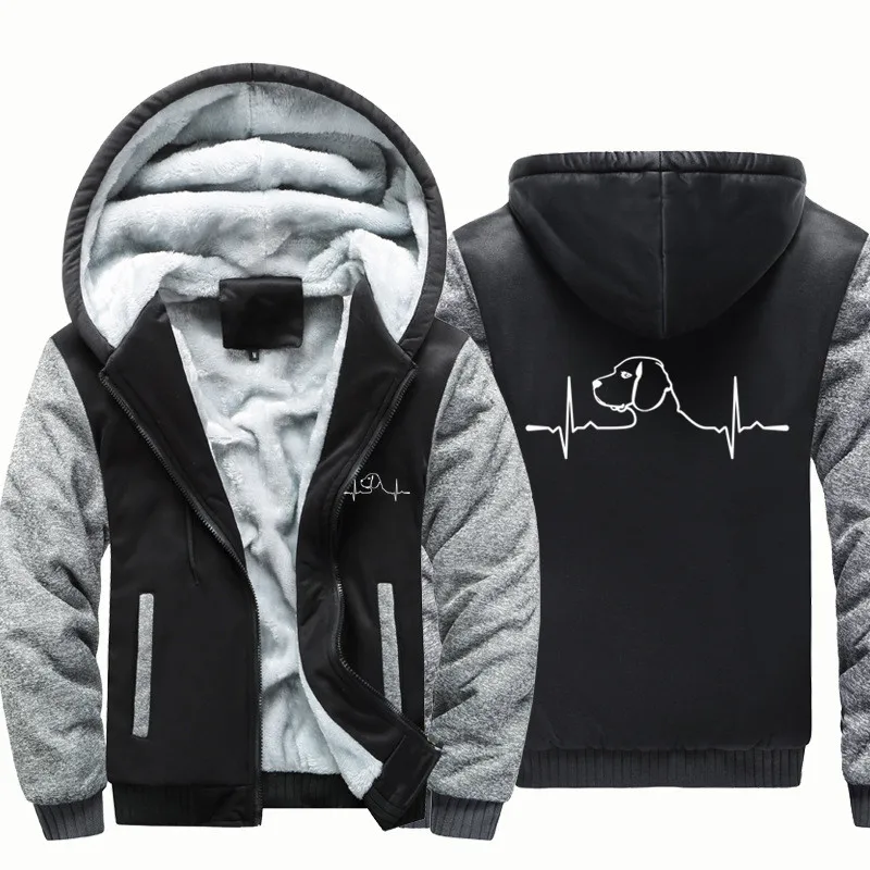 Hooded Autumn Winter Casual Men Hooded Coat Jacket Warm Wool Fleece Man Coats Funny Beagle Dog Heartbeat Hoodies Sweatshirts
Hooded Autumn Winter Casual Men Hooded Coat Jacket Warm Wool Fleece Man Coats Funny Beagle Dog Heartbeat Hoodies Sweatshirts