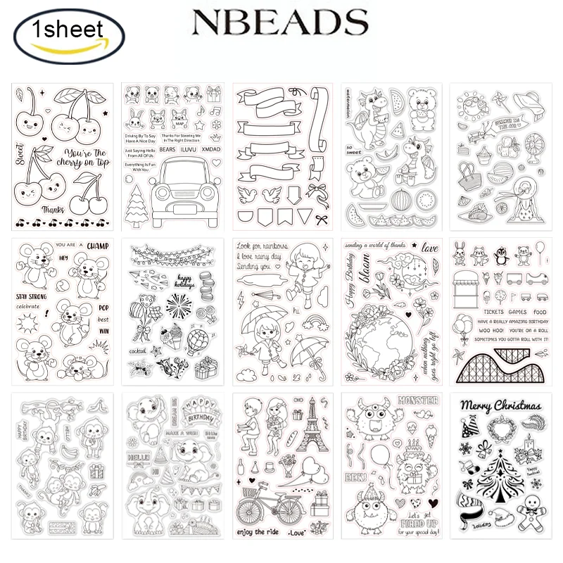 1 Sheet Stationery Clear Stamps Paper Clips Transparent Silicone Stamp Seal for Card Making Decoration and DIY Scrapbooking
1 Sheet Stationery Clear Stamps Paper Clips Transparent Silicone Stamp Seal for Card Making Decoration and DIY Scrapbooking