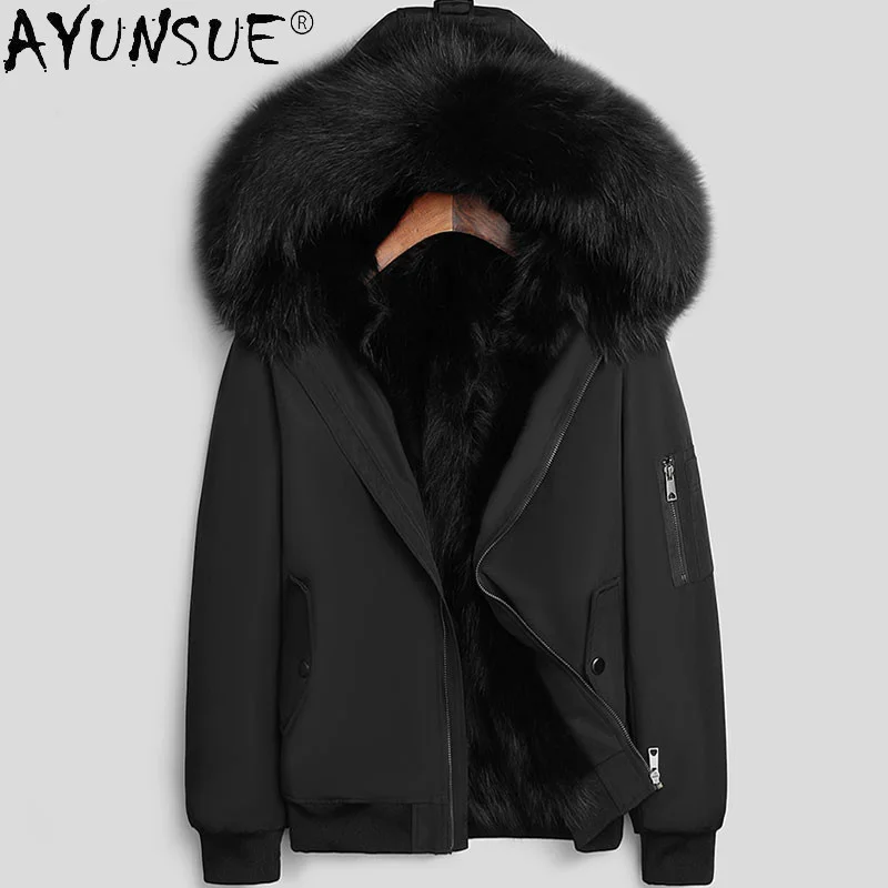 Men Jacket Winter Thick Mens Clothing 2024 New Male Hooded Coat Real Raccoon Fur s Erkekler Parkas LXR360
Men Jacket Winter Thick Mens Clothing 2024 New Male Hooded Coat Real Raccoon Fur s Erkekler Parkas LXR360