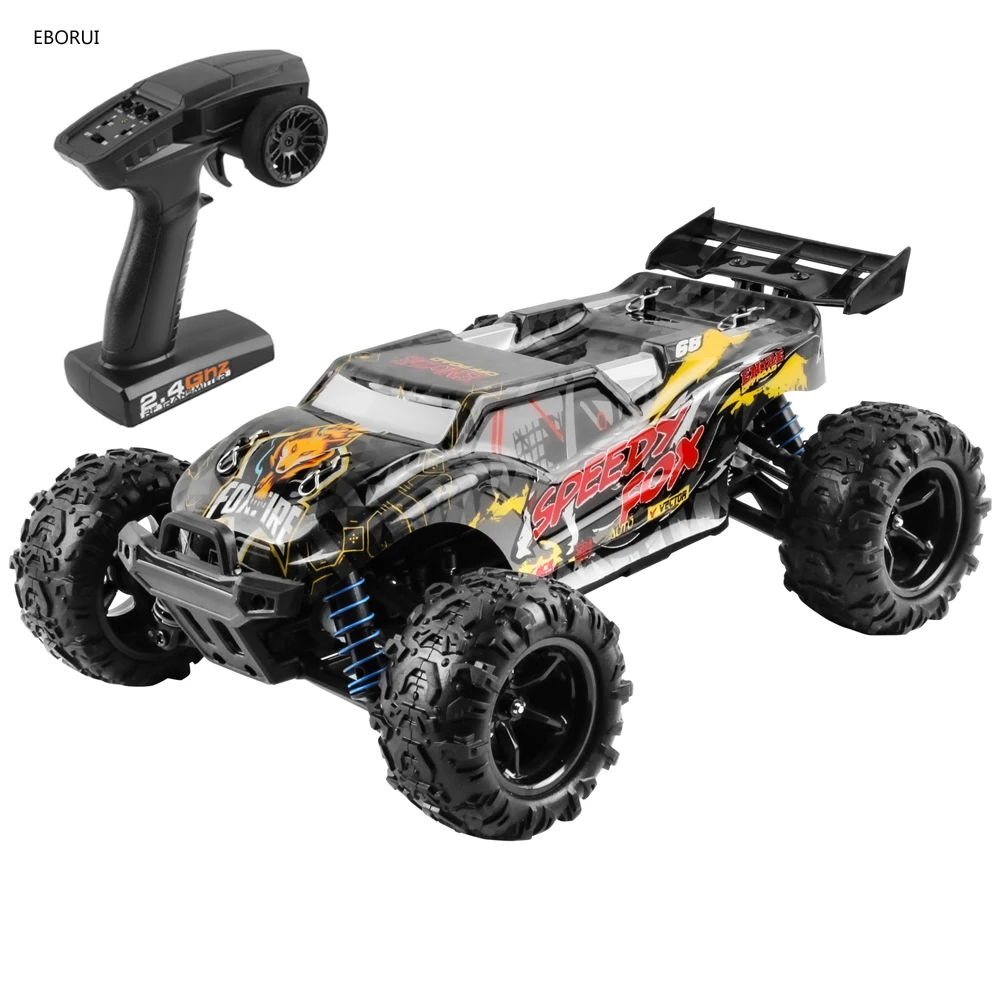 

EBORUI 9307E RC Car 1:18 2.4GHz 4WD Off-Road RC Truck 40KM/h High Speed Truck Truggy Remote Control Racing Car RTR Gift Toy RTR