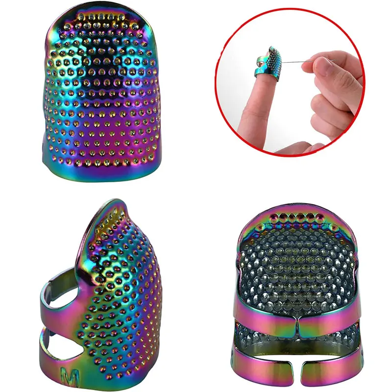 2Pcs Adjustable Retro Finger Protector Sewing Thimble Finger Protector for Sewing Quilting Craft Accessories DIY Sewing Tools
2Pcs Adjustable Retro Finger Protector Sewing Thimble Finger Protector for Sewing Quilting Craft Accessories DIY Sewing Tools