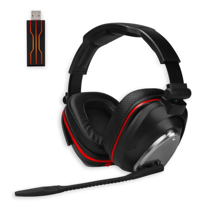 HUHD-K5U Wireless Gaming Headset 2.4G PS4 Headset 7.1 Surround Sound Foldable Easy Ultra-Low Latency Gaming Headset
HUHD-K5U Wireless Gaming Headset 2.4G PS4 Headset 7.1 Surround Sound Foldable Easy Ultra-Low Latency Gaming Headset