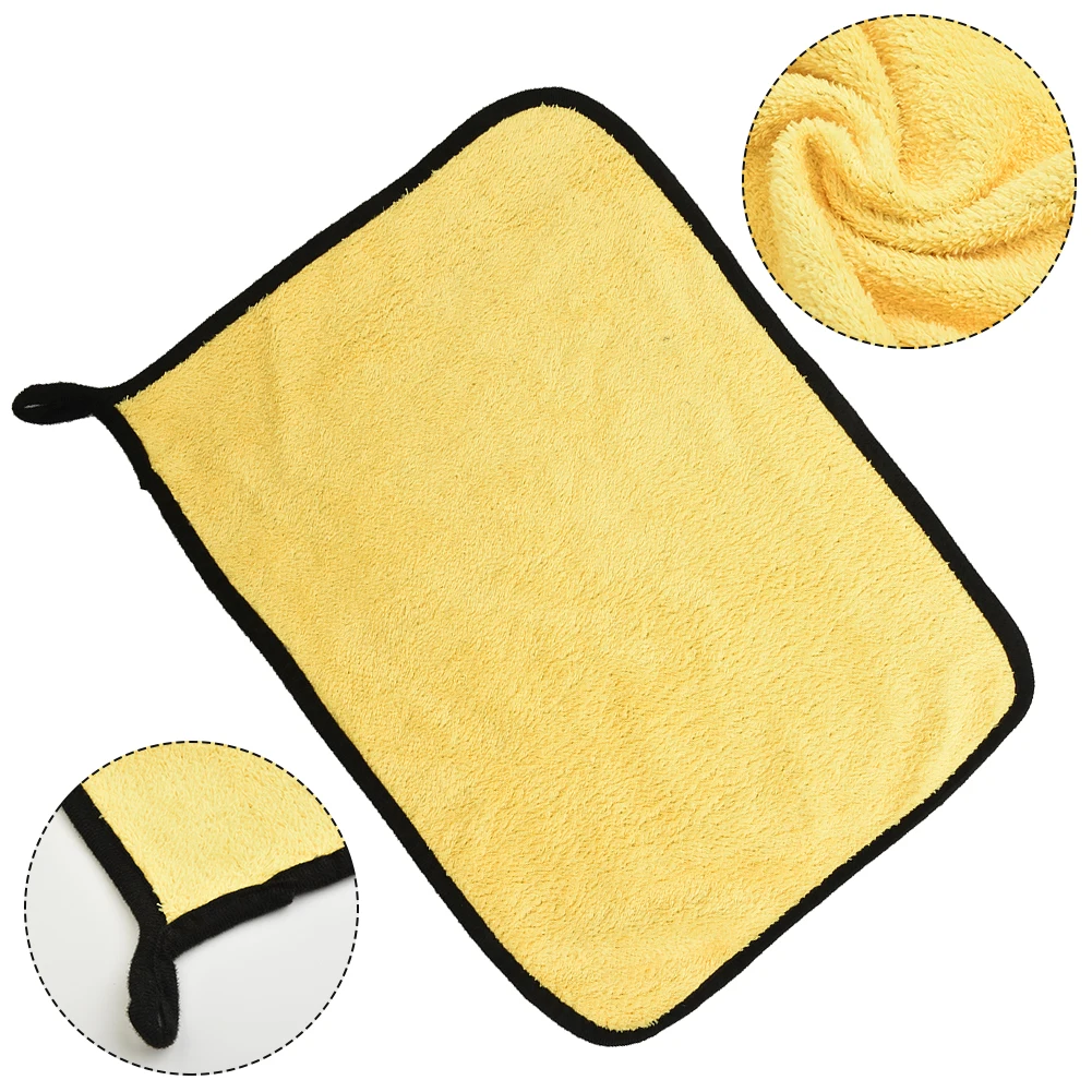 

Hot Sale 1pc Car Washing Towel Window Casement Dish Cleaning Cloth Rag Dry Strong Absorbent Soft 30cm*30cm/30*40cm/30*60cm