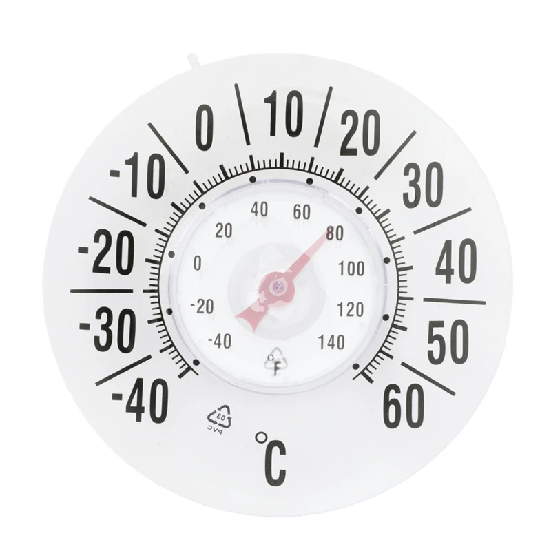 Window Thermometer Temperature Indoor/Outdoor Dial Round Suction On for Windows Dropship
Window Thermometer Temperature Indoor/Outdoor Dial Round Suction On for Windows Dropship