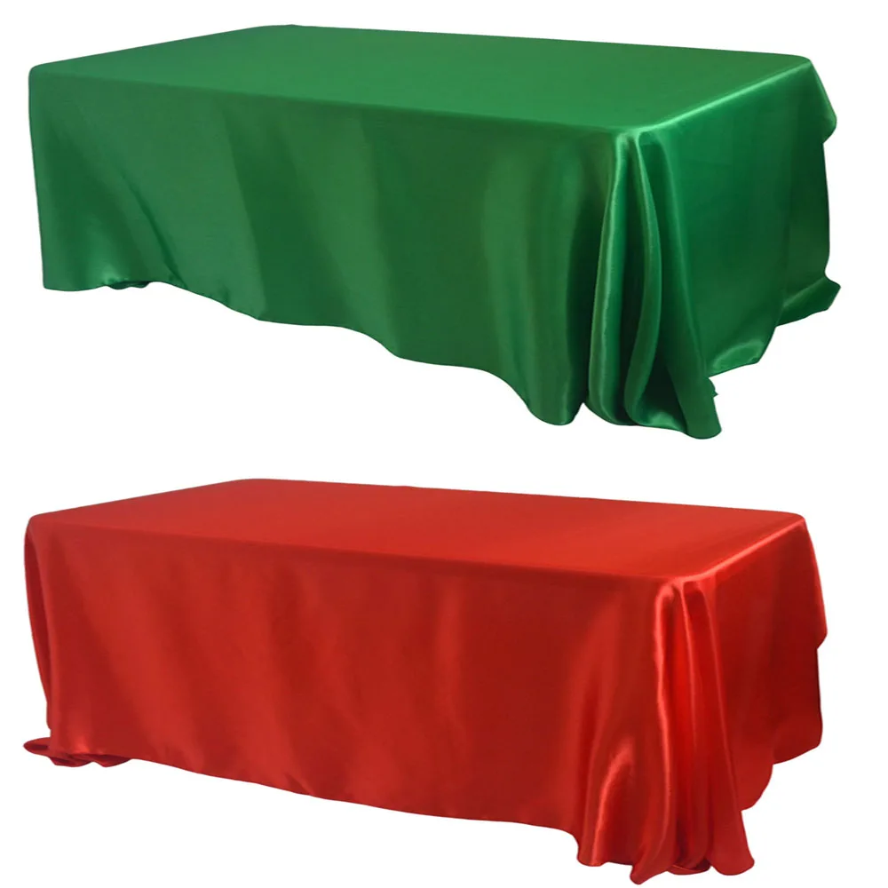 145x180cm Rectangle Satin Tablecloth Overlays Wedding Marriage Party Decoration Restaurant Dining/Coffee Christmas Table Cloth 3 Mallzona Sb5c8b05062334b808fb2007689bf989dh 145x180cm Rectangle Satin Tablecloth Overlays Wedding Marriage Party Decoration Restaurant Dining/Coffee Christmas Table Cloth Mallzona