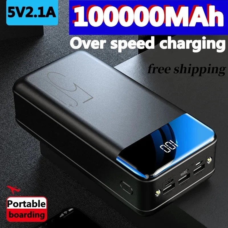 2023 New Universal 5v 2.1a Fast Charging 100000 MAh Large Capacity Charging Bank Fast Charging Mobile Power+Free Shipping
2023 New Universal 5v 2.1a Fast Charging 100000 MAh Large Capacity Charging Bank Fast Charging Mobile Power+Free Shipping