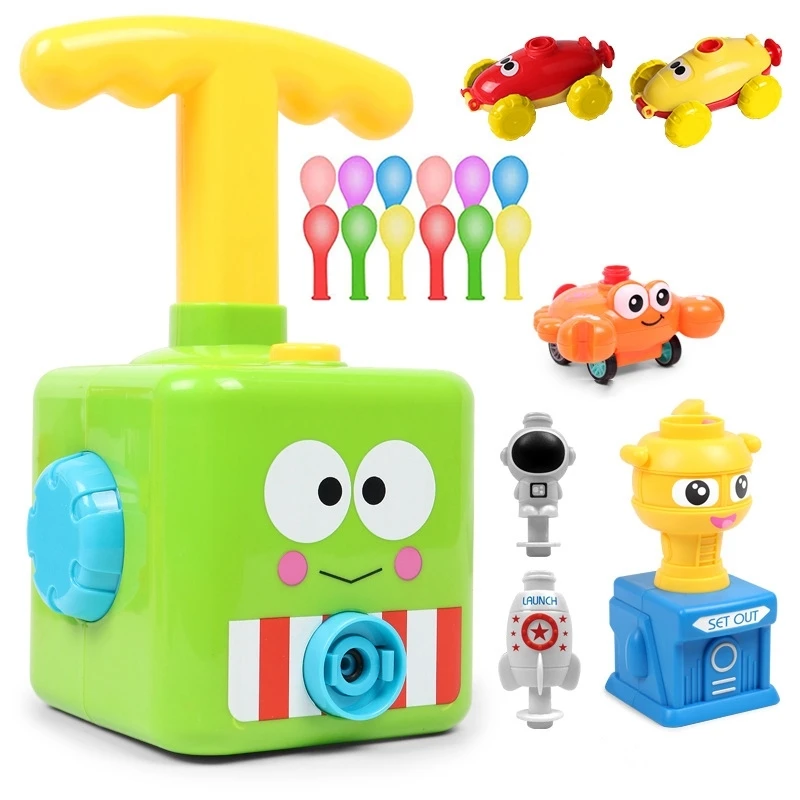 Новый милый Мощный воздушный шар, автомобиль, игрушечный воздушный шар, пусковая башня, инерционная аэродинамическая машина для раннего ребенка, Обучающие игрушки, детские подарки, головоломка, забавная
Новый милый Мощный воздушный шар, автомобиль, игрушечный воздушный шар, пусковая башня, инерционная аэродинамическая машина для раннего ребенка, Обучающие игрушки, детские подарки, головоломка, забавная