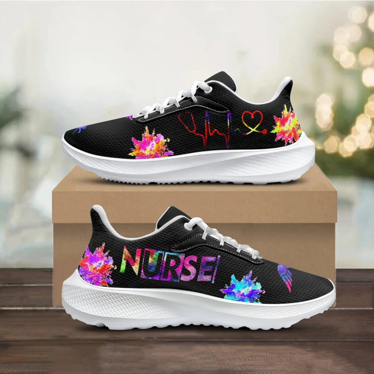 Nursing Staff Doctors Pattern Women Men Spring Autumn Mesh Knit Tennis Shoe Outdoor Work Breathable Convenient Flats Sneakers
Nursing Staff Doctors Pattern Women Men Spring Autumn Mesh Knit Tennis Shoe Outdoor Work Breathable Convenient Flats Sneakers