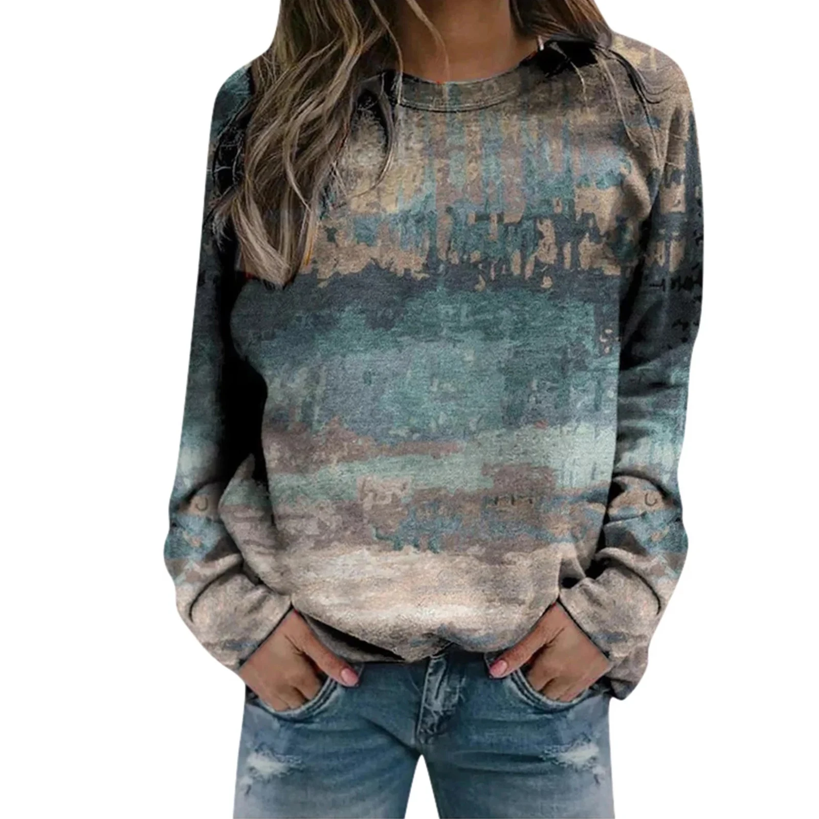 Outdoor Polyester Loose Soft Breathable Autumn Spring Crew Neck Long Sleeve Women Sweatshirt Fall Clearance Easy Wear Print
Outdoor Polyester Loose Soft Breathable Autumn Spring Crew Neck Long Sleeve Women Sweatshirt Fall Clearance Easy Wear Print