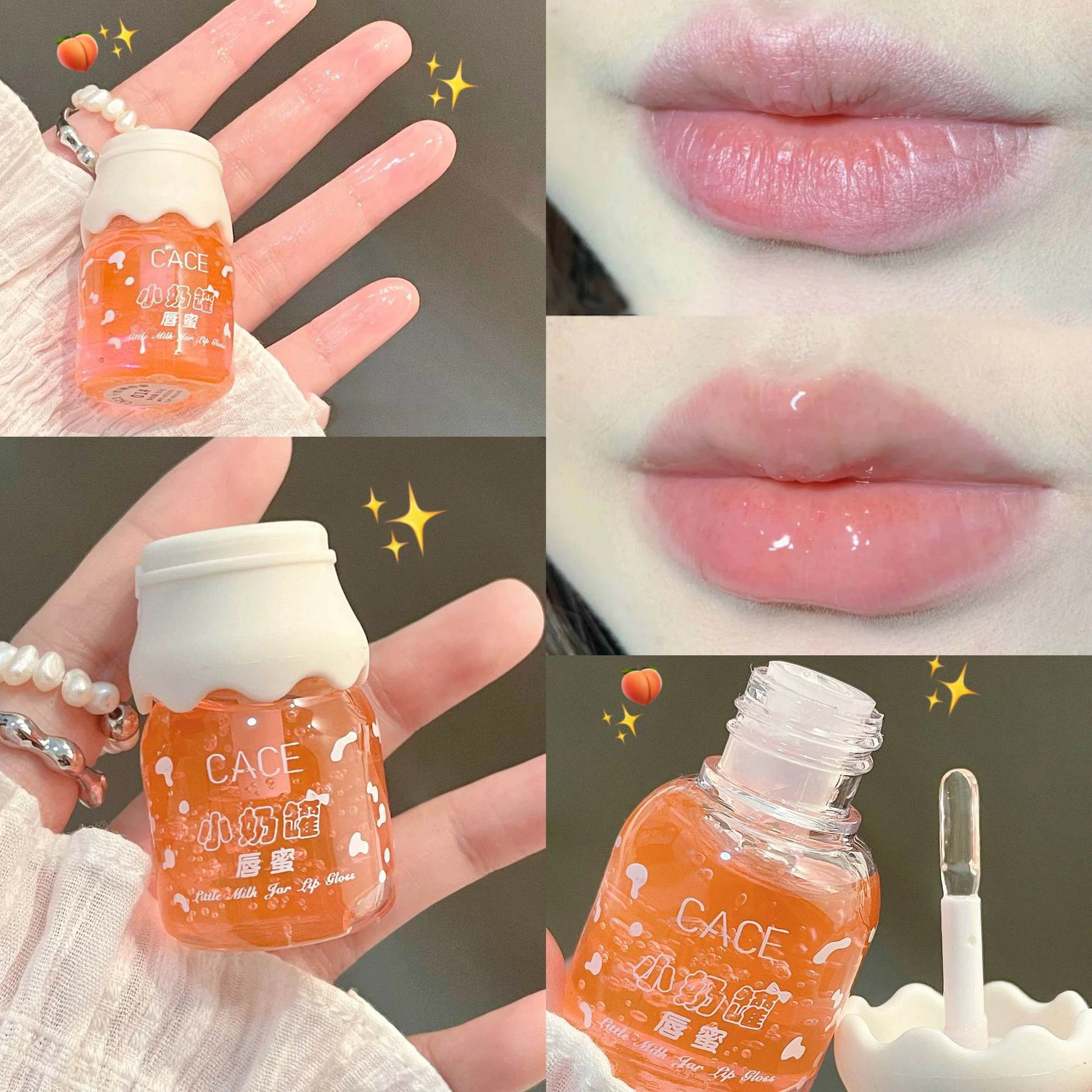 Cute Milk Can Crystal Jelly Lip Oil Hydrating Plumping Lip Coat For Lipstick Lipgloss Tinted Clear Lip Plumper Serum
Cute Milk Can Crystal Jelly Lip Oil Hydrating Plumping Lip Coat For Lipstick Lipgloss Tinted Clear Lip Plumper Serum