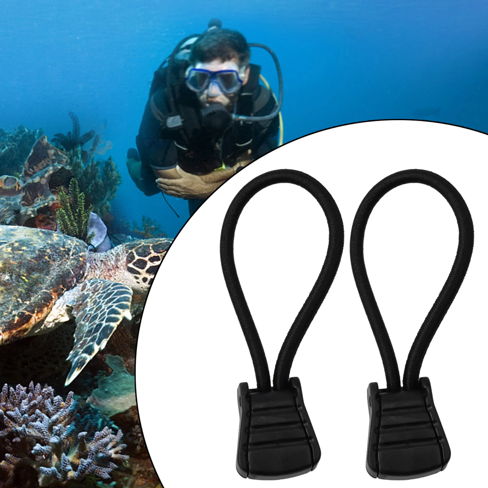 2pc X Scuba Diving Hose Retainer Rope Elastic Rope, Plastic Scuba Diving Dive Diver Hose Clip Retainer Holder
2pc X Scuba Diving Hose Retainer Rope Elastic Rope, Plastic Scuba Diving Dive Diver Hose Clip Retainer Holder