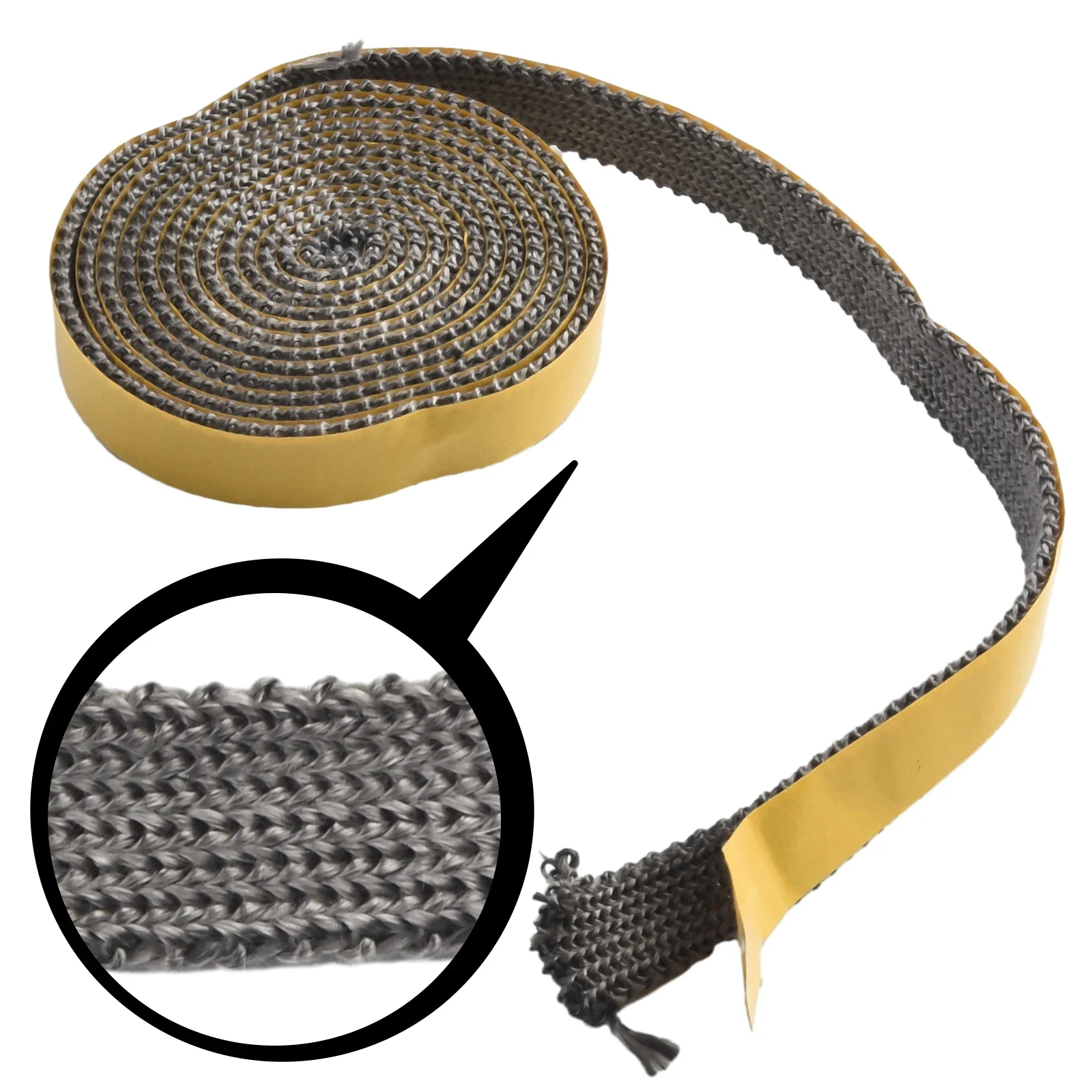 Sealing Strip Stove Rope Chimney Door Seals Fiberglass Glass Seal Temperature Resistance 18mmx3mm 2.5m Length Replacement
Sealing Strip Stove Rope Chimney Door Seals Fiberglass Glass Seal Temperature Resistance 18mmx3mm 2.5m Length Replacement
