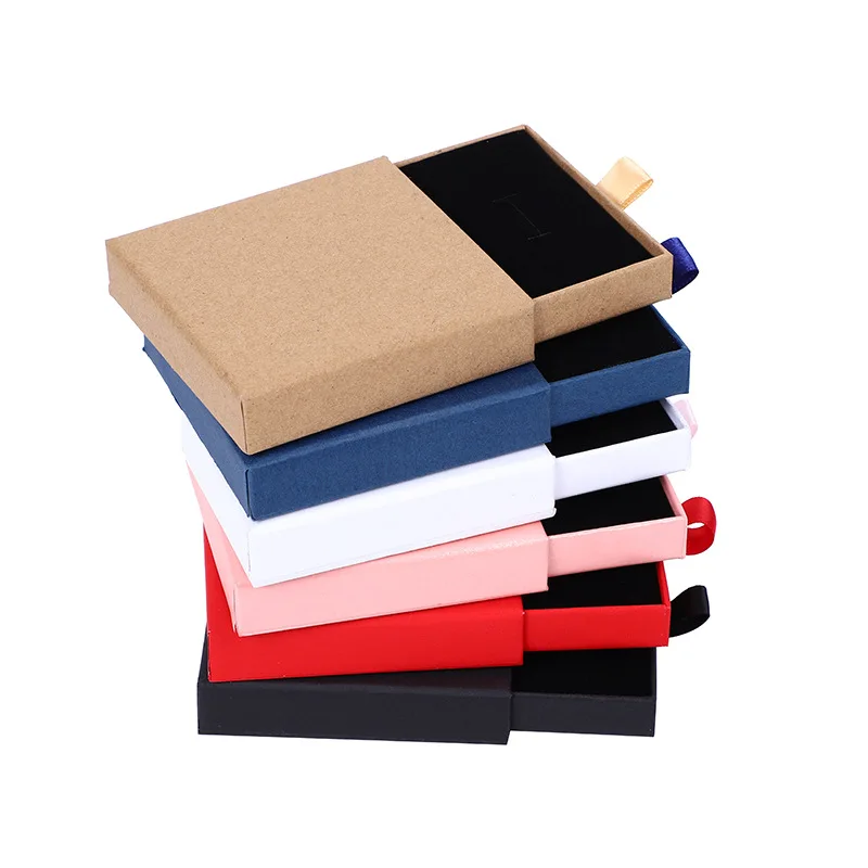 10Pcs New Thick Kraft Paper Drawer Jewelry Box Fashion Necklace Earrings Bracelet Pendant Gift Box Gift Storage Box
10Pcs New Thick Kraft Paper Drawer Jewelry Box Fashion Necklace Earrings Bracelet Pendant Gift Box Gift Storage Box