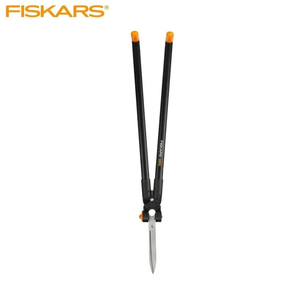 Фото Ножницы для подрезания живой изгороди с рычажным приводом Fiskars 113710  | Инструменты для обрезки (4000312372387)