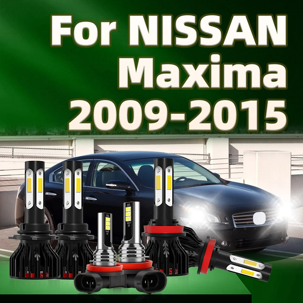 6PCS Car Headlight LED Bulbs 9005 H11 6000k Fog Light Kit For NISSAN Maxima 2009 2010 2011 2012 2013 2014 2015
6PCS Car Headlight LED Bulbs 9005 H11 6000k Fog Light Kit For NISSAN Maxima 2009 2010 2011 2012 2013 2014 2015