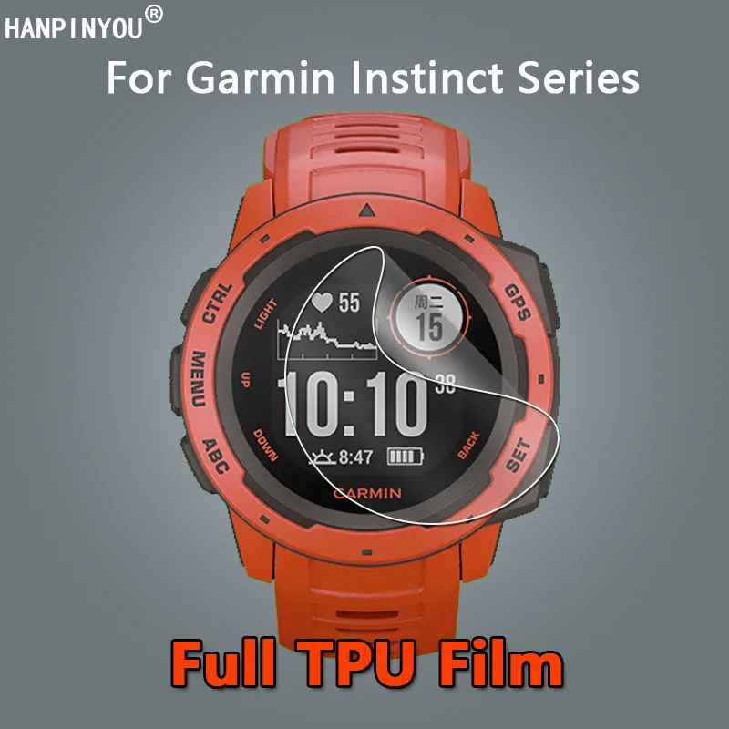 For Garmin Instinct 2 2S Solar Tide Tactical Smart Watch Ultra Clear Soft TPU Hydrogel Film Screen Protector -Not Tempered Glass
For Garmin Instinct 2 2S Solar Tide Tactical Smart Watch Ultra Clear Soft TPU Hydrogel Film Screen Protector -Not Tempered Glass