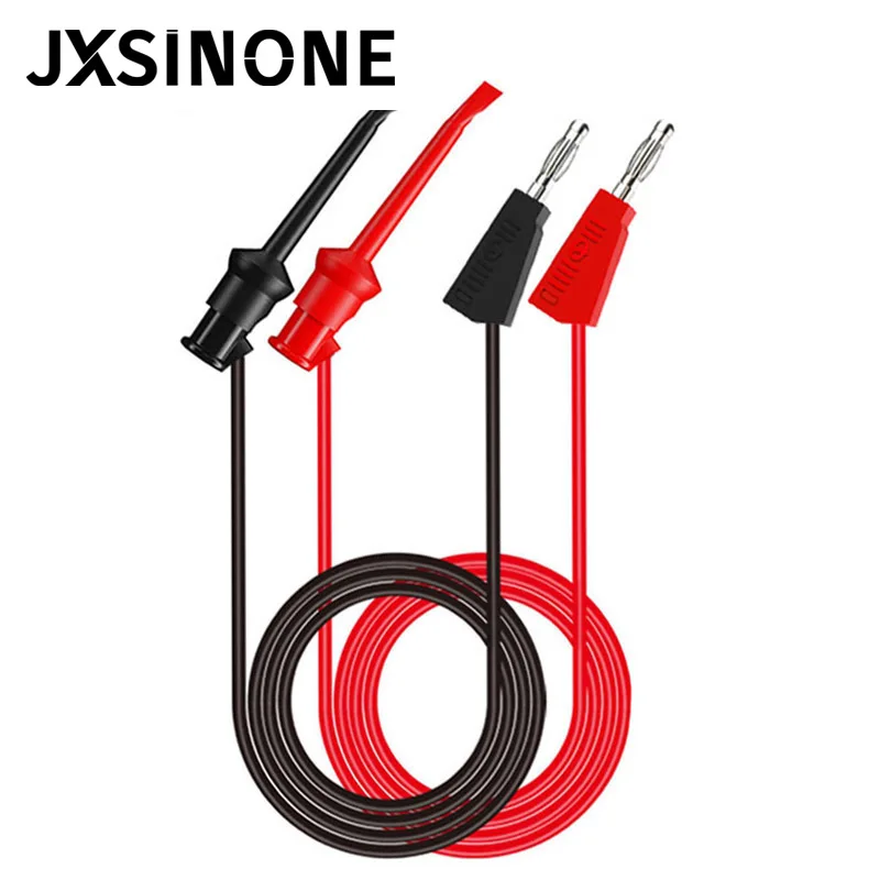 JXSINONE P1308B-3 2PCS 4mm Stackable Banana Plug to Test Hook Clip Test Leads Cable 100cm Wire Electrical Minigrabber Connector
JXSINONE P1308B-3 2PCS 4mm Stackable Banana Plug to Test Hook Clip Test Leads Cable 100cm Wire Electrical Minigrabber Connector