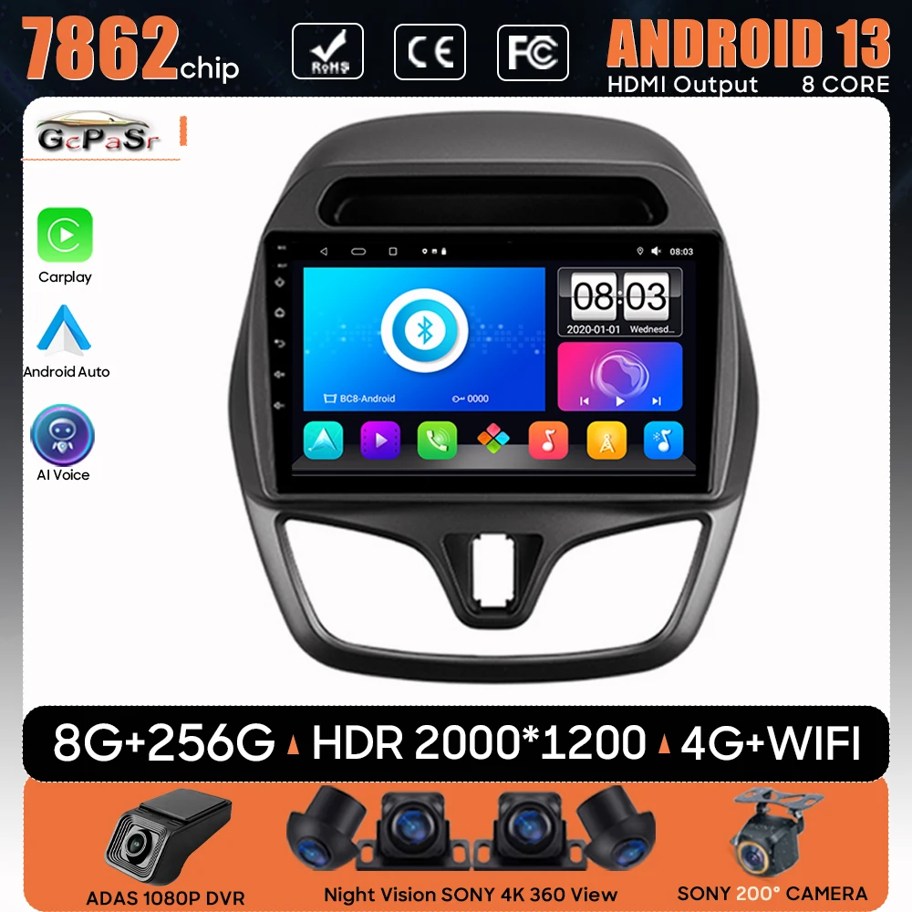 Автомобильный радиоприемник Android 13 Carplay для CHEVROLET Spark Beat 2015-2017, GPS-навигация, фото-и видеоприемник, авто стерео, Wi-Fi экран, 2din
Автомобильный радиоприемник Android 13 Carplay для CHEVROLET Spark Beat 2015-2017, GPS-навигация, фото-и видеоприемник, авто стерео, Wi-Fi экран, 2din