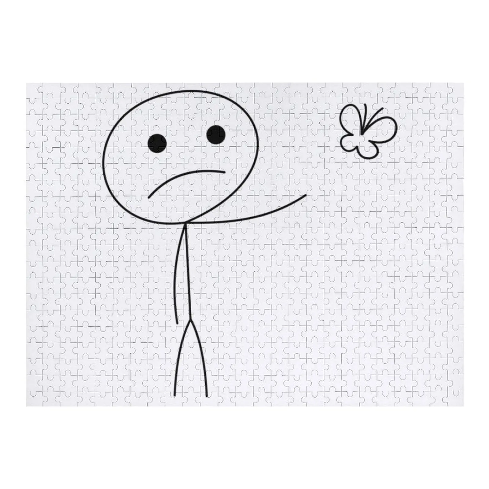 Sad Butterfly Stick FIgure Jigsaw Puzzle Personalized Gift Married Personalized Kids Gifts Scale Motors Puzzle
Sad Butterfly Stick FIgure Jigsaw Puzzle Personalized Gift Married Personalized Kids Gifts Scale Motors Puzzle