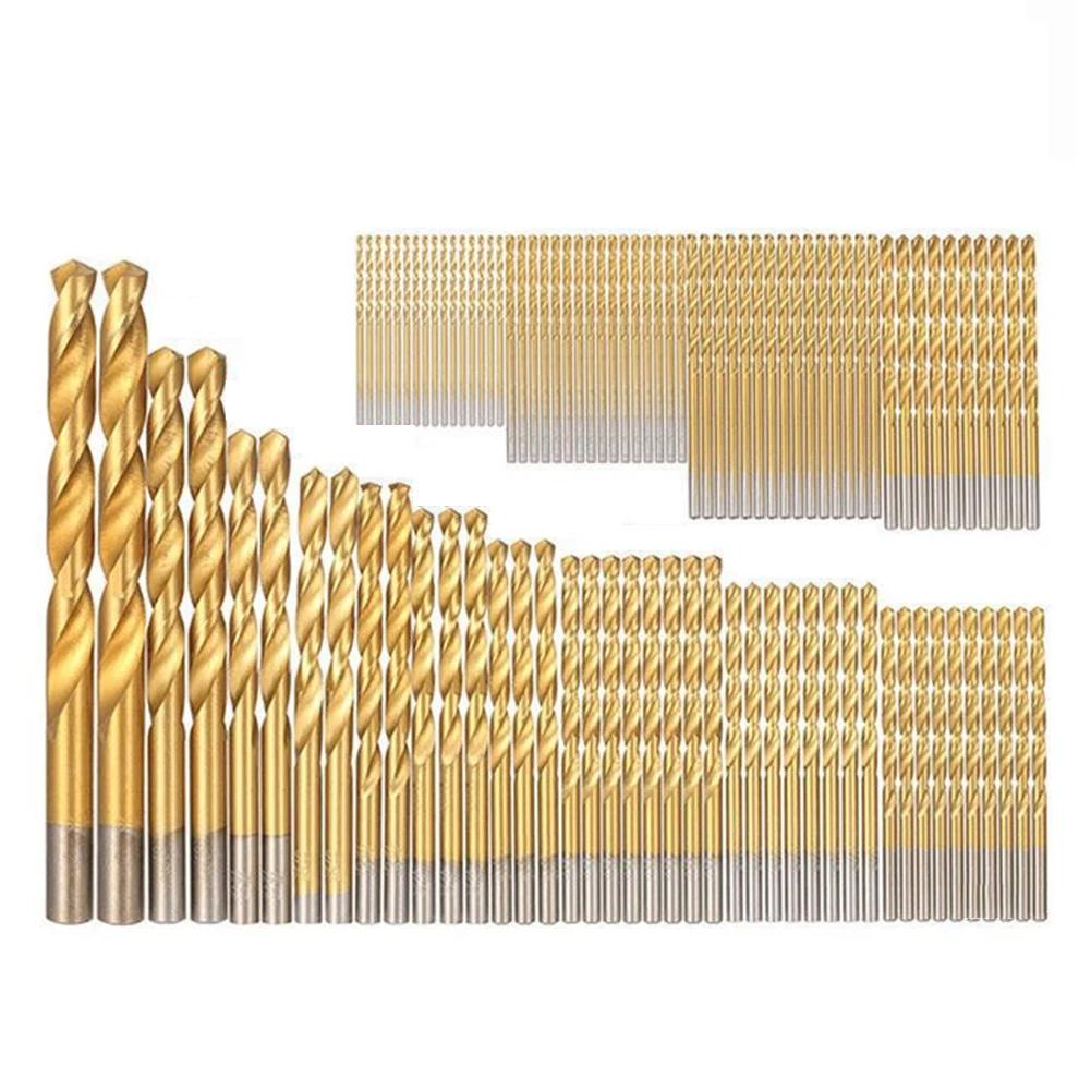 99pcs Straight Shank Drill Bit Set High-Speed Steel Drill Bits For Plastic Steel Plate Wood Metal Copper Woodworking Hole Opener
99pcs Straight Shank Drill Bit Set High-Speed Steel Drill Bits For Plastic Steel Plate Wood Metal Copper Woodworking Hole Opener