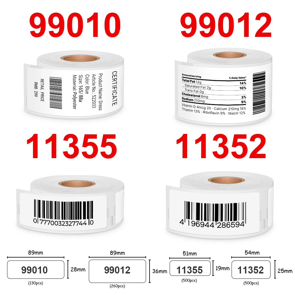 99012 термобумажная наклейка 36 мм * 89 мм для Dymo LabelWriter 99012, рулон этикеток, наклейка для DYMO LabelWriter 450 450 Turbo
99012 термобумажная наклейка 36 мм * 89 мм для Dymo LabelWriter 99012, рулон этикеток, наклейка для DYMO LabelWriter 450 450 Turbo