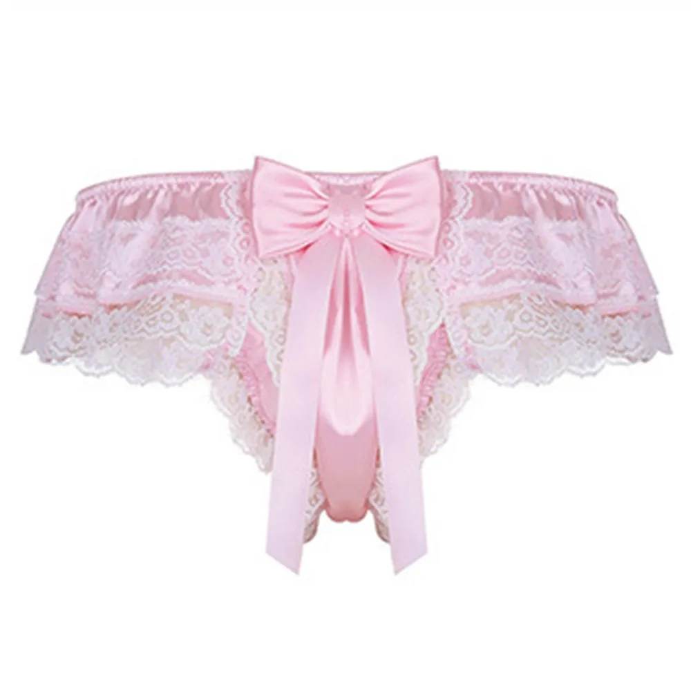 Lace Skirts Thongs Mens Sissy Panties See Through G-Strings Sexy Underwear U Convex Underpants Gays Cock Pouch Man T-Back Briefs
Lace Skirts Thongs Mens Sissy Panties See Through G-Strings Sexy Underwear U Convex Underpants Gays Cock Pouch Man T-Back Briefs