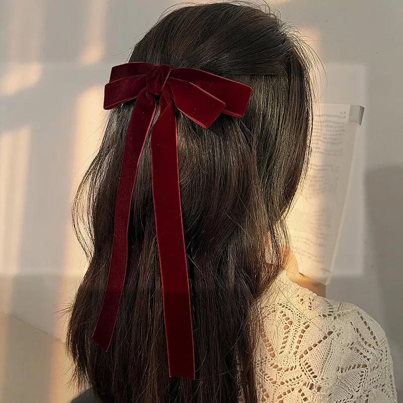 Plush Bowknot Hair Clips Women Girls Solid Color Sweet Cute Velvet Hair Clip Exquisite Daily Dating Hairpins Fashion Accessories
Plush Bowknot Hair Clips Women Girls Solid Color Sweet Cute Velvet Hair Clip Exquisite Daily Dating Hairpins Fashion Accessories