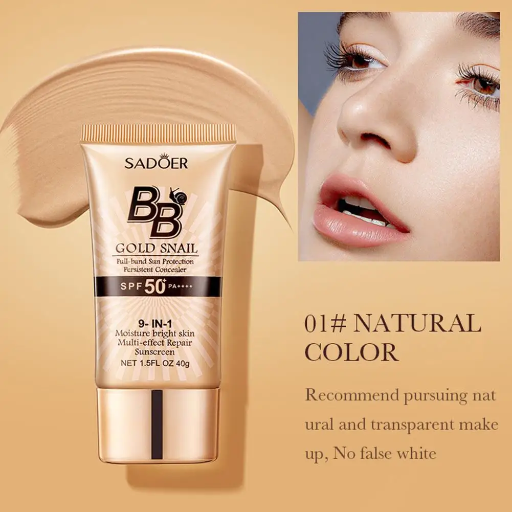 Make Up Products Sunscreen CC Cream Natural Moisturizing Foundation Concealer Whitening Cosmetics Cream BB Makeup Oil-contr C0V1
Make Up Products Sunscreen CC Cream Natural Moisturizing Foundation Concealer Whitening Cosmetics Cream BB Makeup Oil-contr C0V1