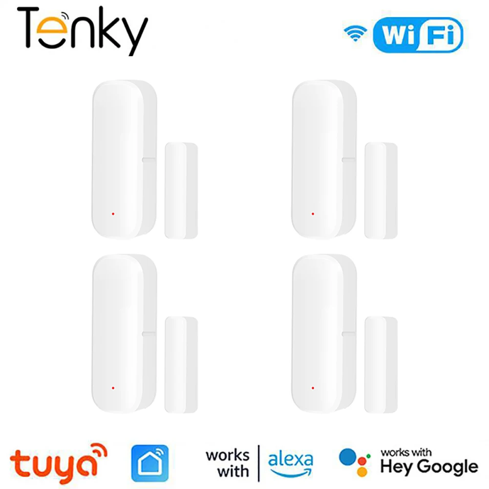 Tuya Smart WiFi Door Sensor Window Sensor Smart Door Open/Closed Detectors Magnetic Sensor Work With Alexa Google Home
Tuya Smart WiFi Door Sensor Window Sensor Smart Door Open/Closed Detectors Magnetic Sensor Work With Alexa Google Home