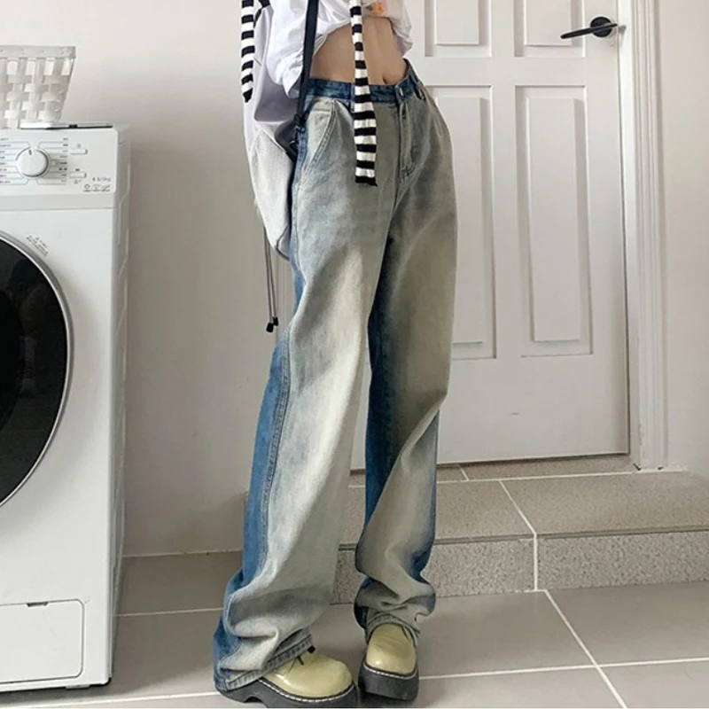 Vintage Baggy Denim Trousers Women Slim Autumn Wide Leg Jeans Casual High Waist Pants Korean Fashion Female Streetwear
Vintage Baggy Denim Trousers Women Slim Autumn Wide Leg Jeans Casual High Waist Pants Korean Fashion Female Streetwear