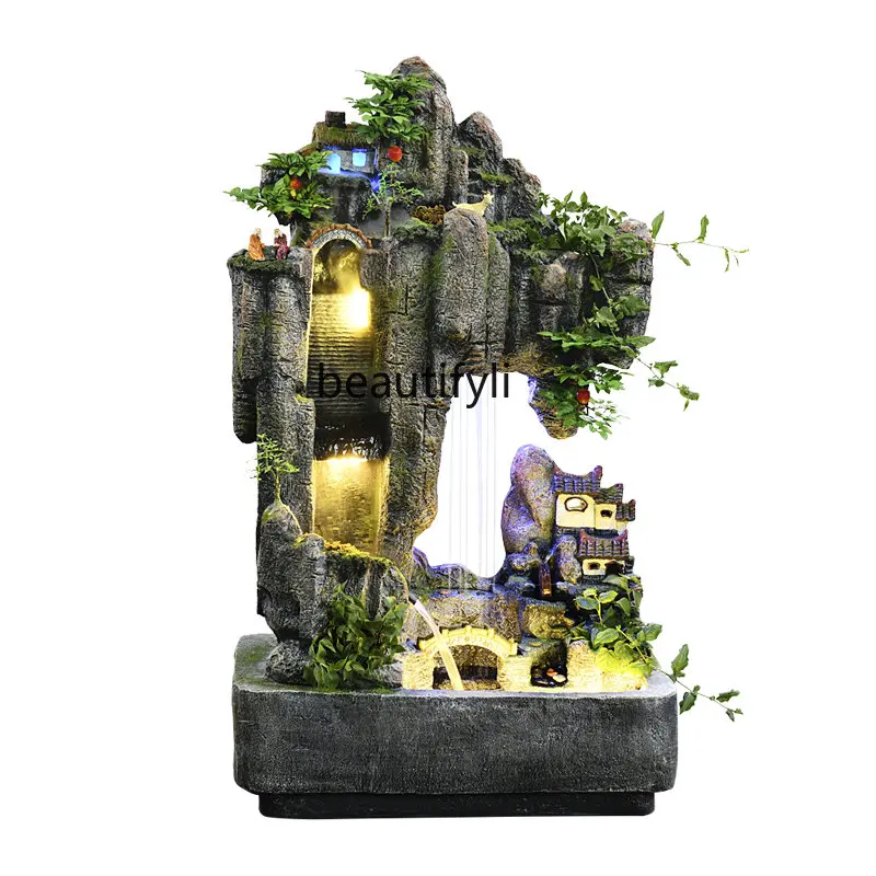 zqLarge Artificial Mountain and Fountain Garden Courtyard Fish Pond Decorative Landscaping Living Room Interior Lucky Decoration
zqLarge Artificial Mountain and Fountain Garden Courtyard Fish Pond Decorative Landscaping Living Room Interior Lucky Decoration