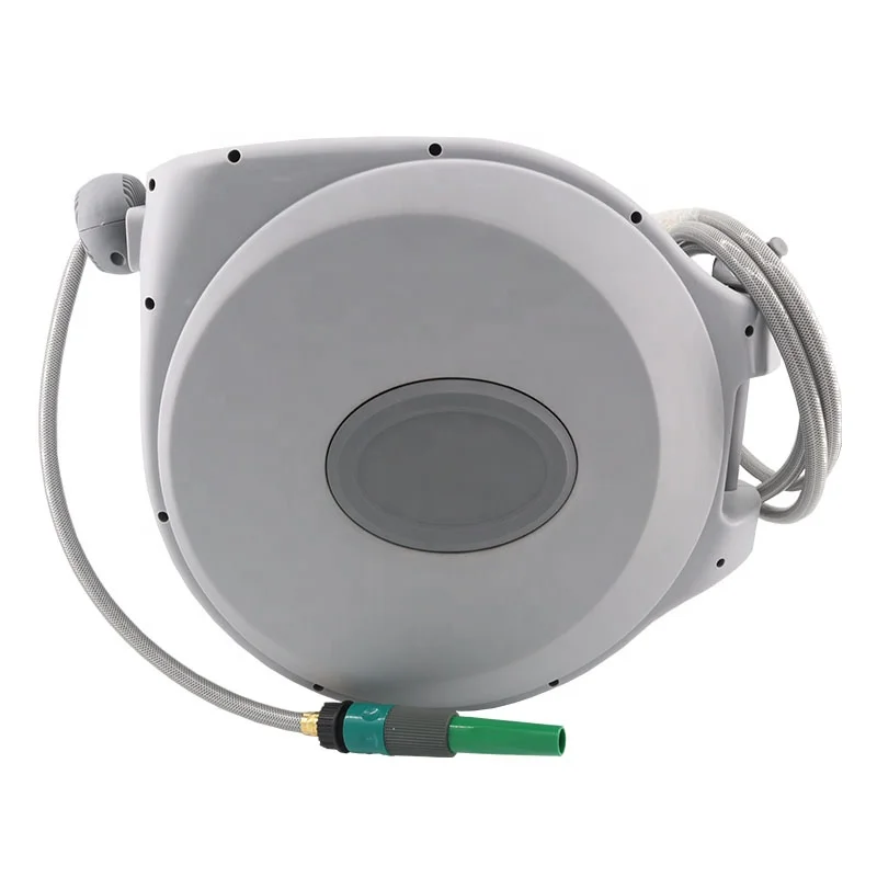 High Pressure Wash Car Portable Auto Rewind Retractable Any Length Lock Wall Mount Garden Air Hose Reel
High Pressure Wash Car Portable Auto Rewind Retractable Any Length Lock Wall Mount Garden Air Hose Reel