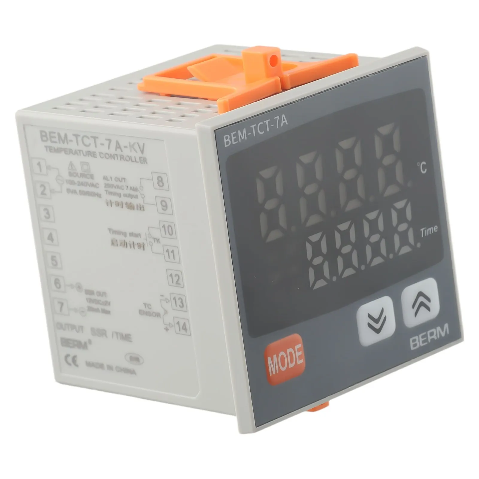 Temperature Controller TCT7A Thermostat Hot Press Machine Instrument Digital Display SSR Output Multi Function
Temperature Controller TCT7A Thermostat Hot Press Machine Instrument Digital Display SSR Output Multi Function