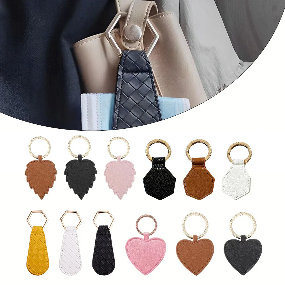 

1PCS PU Leather&Metal Magnetic Hat Cap Clips On Bag Hat Holder For Traveling Bags Backpack Luggage Essentials Easy To Carry